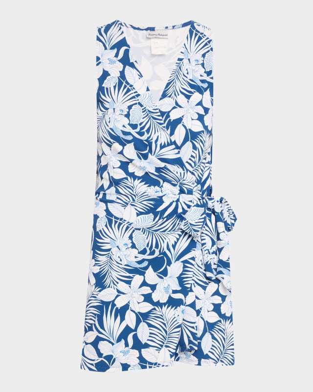 Island Cays Blooms Wrap Romper